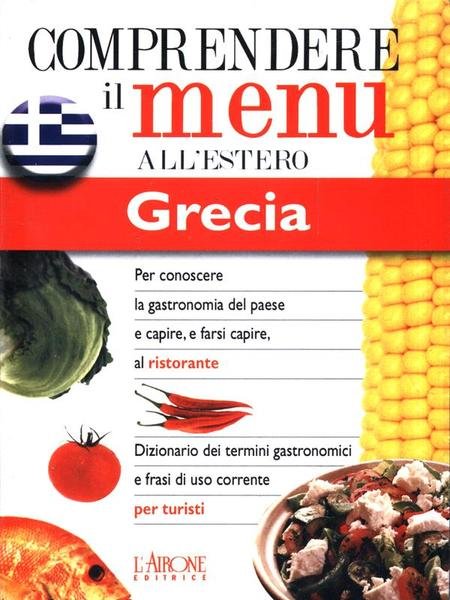 Dizionario del menu. Grecia