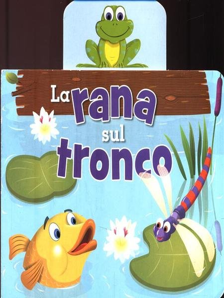 La rana sul tronco | Immagine principale