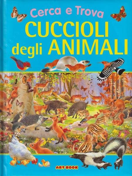 Cerca e trova cuccioli degli animali