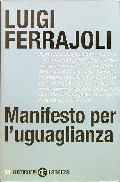 Manifesto per l'uguaglianza