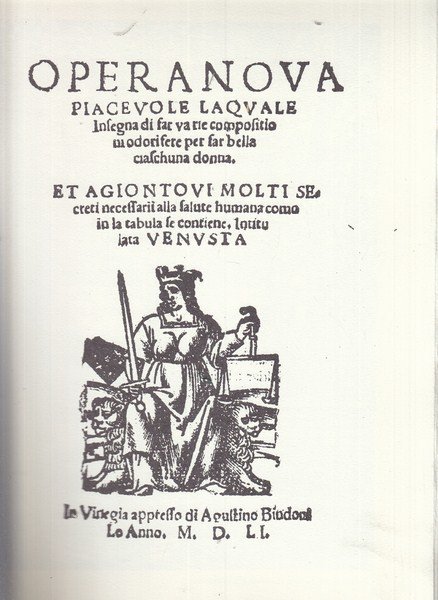 Opera nova piacevole la quale | Immagine principale