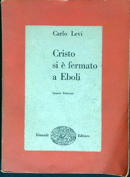 Cristo si e' fermato a Eboli