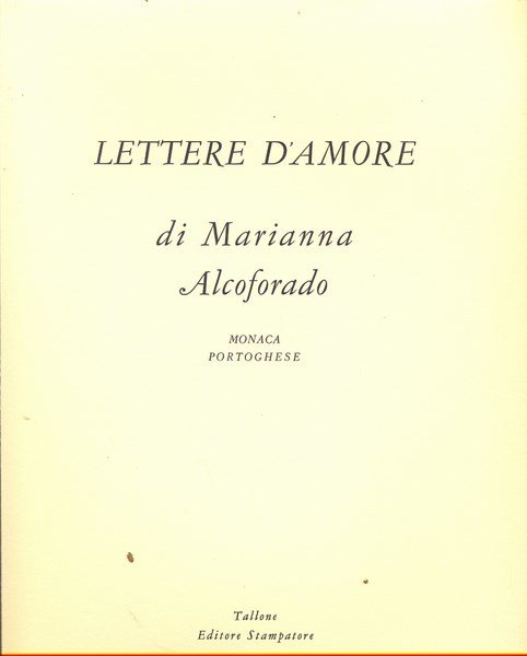 Lettere d'amore