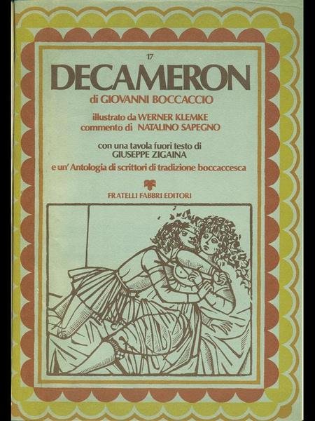 Decameron opera completa tre volumi