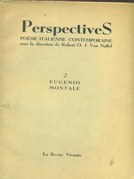 Perspectives 2 Eugenio Montale
