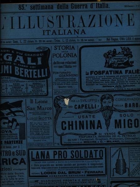 L'Illustrazione Italiana 1 quadrimestre 1917
