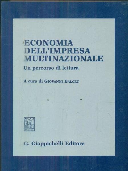 Economia dell'impresa multinazionale