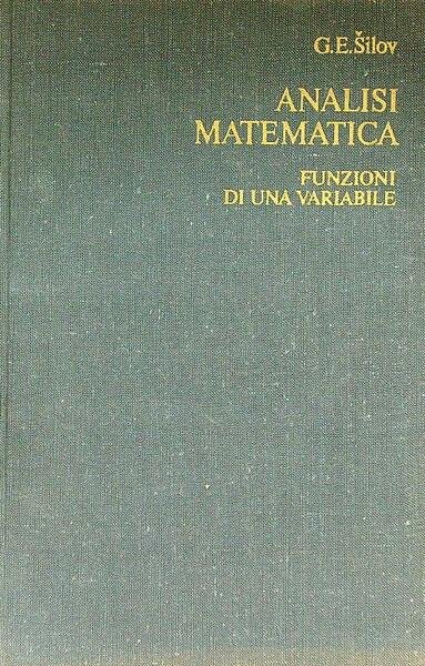 Analisi matematica Funzioni di una variabile