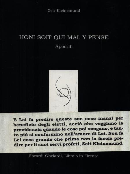 Honi soit qui mal y pense - Apocrifi
