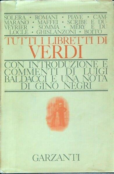 Tutti i libretti di Verdi