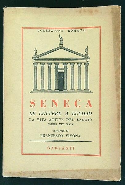 Le lettere a Lucilio libri XIV-XVI