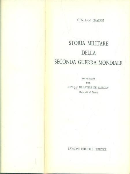 Storia militare della Seconda Guerra Mondiale