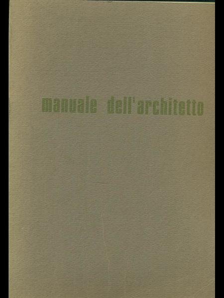 Manuale dell'architetto