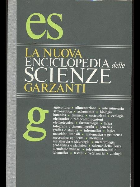 La Nuova Enciclopedia delle Scienze Garzanti