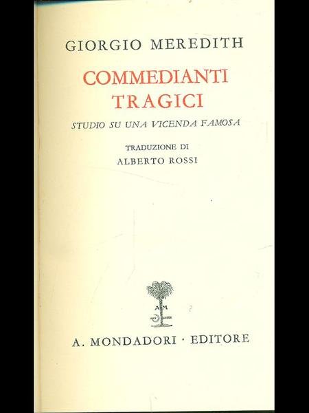 Commedianti tragici | Immagine principale