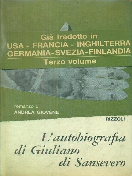 L'autobiografia di Giuliano di Sansevero. Volume 3