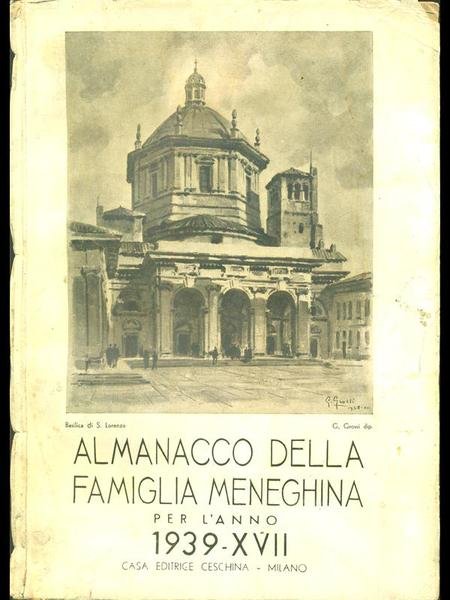 Almanacco della famiglia meneghina 1939 -XVII | Immagine principale