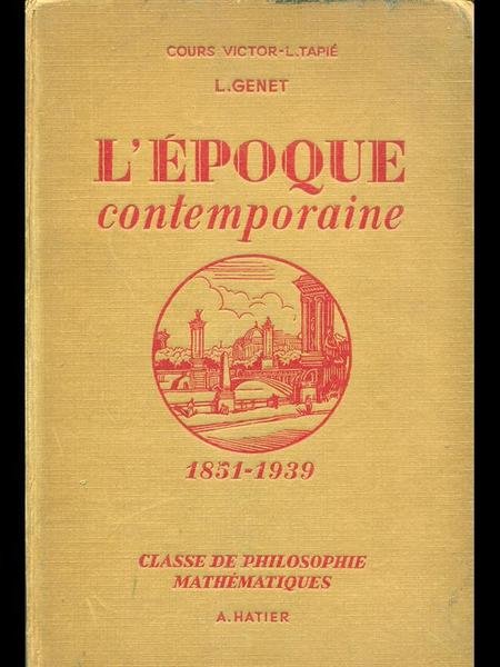Histoire - L'epoque contemporaine 1851-1939 | Immagine principale