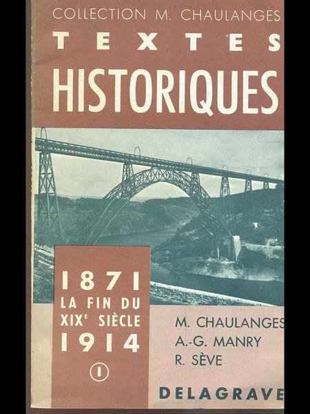 La fin du XIX siecle 1871-1914 vol. 1 | Immagine principale
