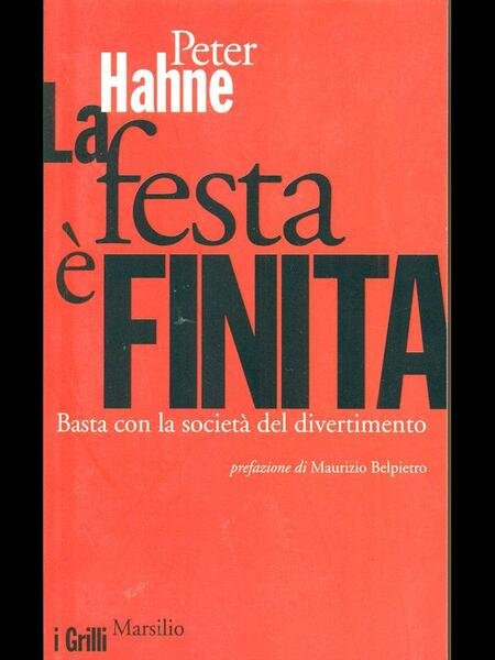 La festa e' finita