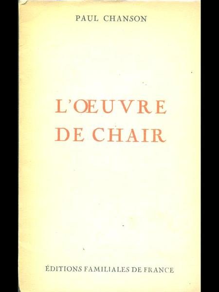 L'Oeuvre de chair