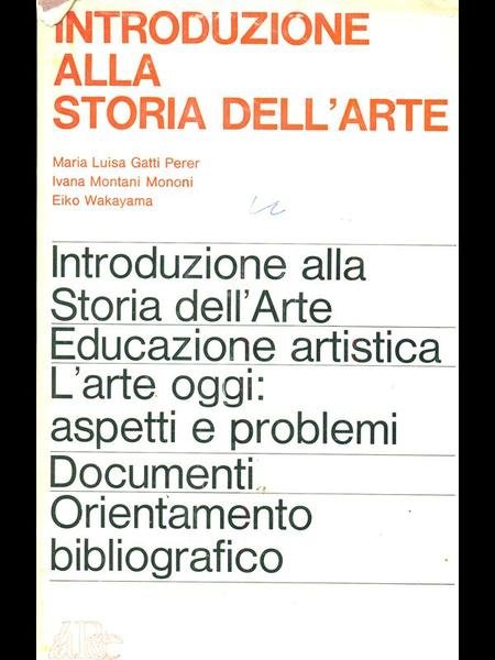 Introduzione alla storia dell'arte