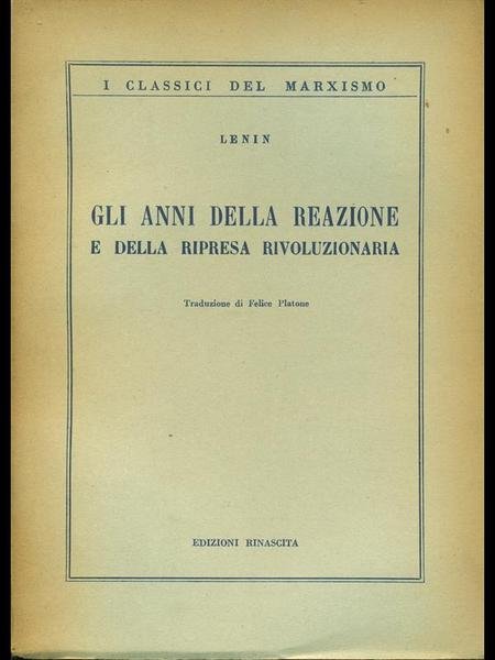 Gli anni della reazione e della ripresa rivoluzionaria | Immagine principale