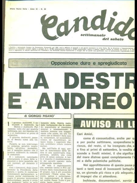 Candido n 30 - 10 agosto 1976