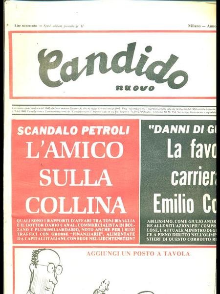 Candido n 10 - 12 marzo 1981