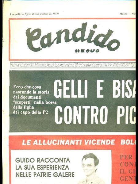 Candido n 28 - 16 luglio 1981