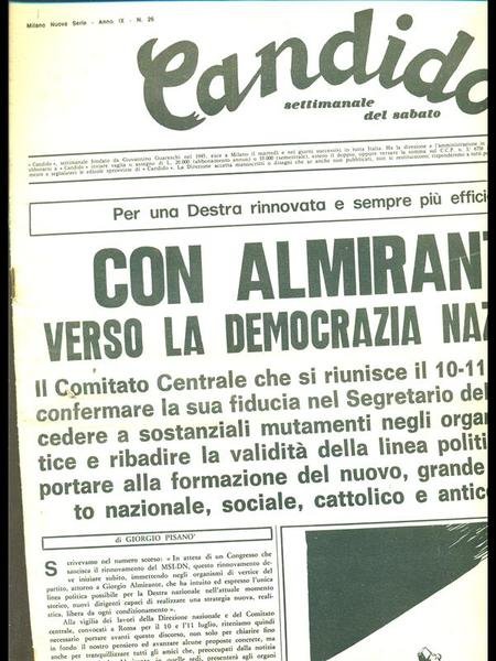 Candido n 26 - 13 luglio 1976