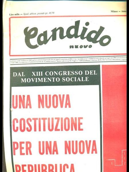 Candido n 8 - 2 marzo 1982