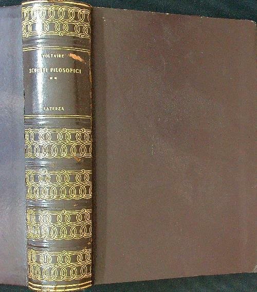 Scritti filosofici vol. II | Immagine principale