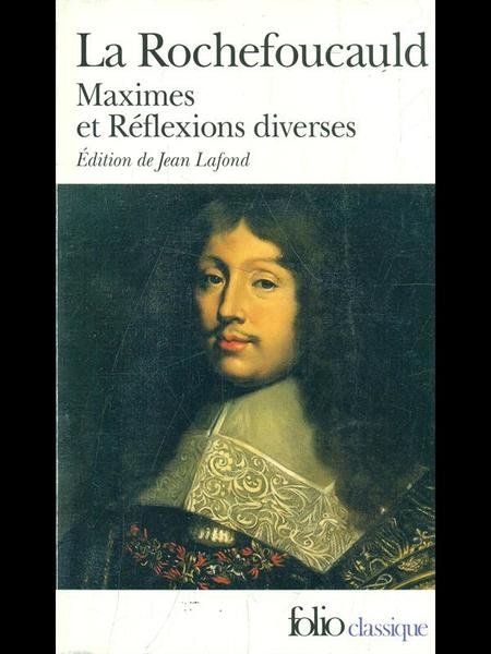 Maximes et reflexions diverses