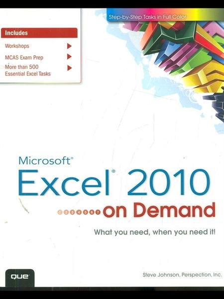 Excel 2010 on demand | Immagine principale