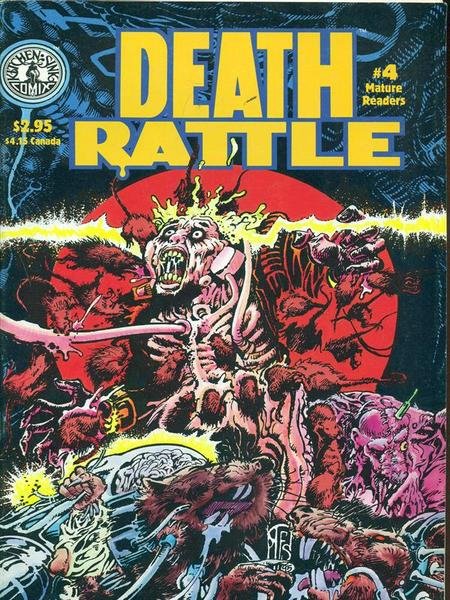 Death Rattle n.4/1996 | Immagine principale