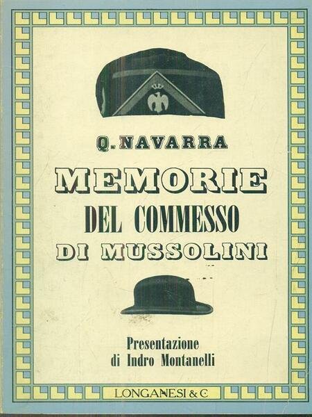 Memorie del commesso di Mussolini