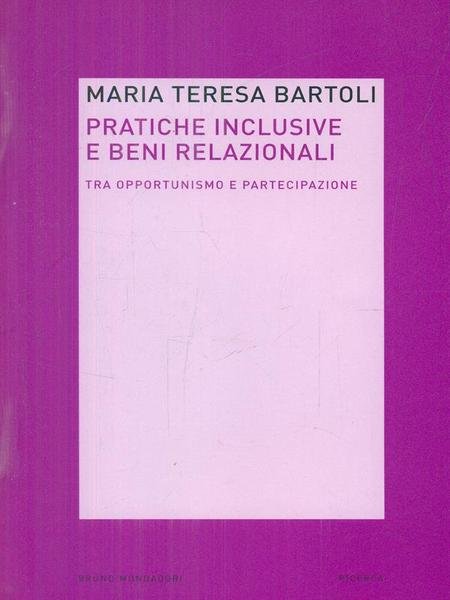 Pratiche inclusive e beni relazionali