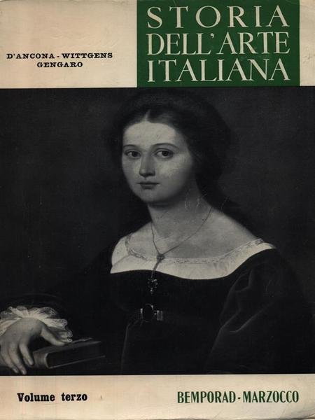 Storia dell'arte italiana volume terzo