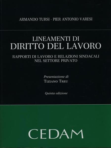 Lineamenti di diritto del lavoro
