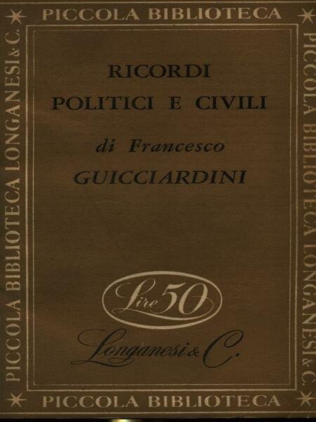 Ricordi politici e civili