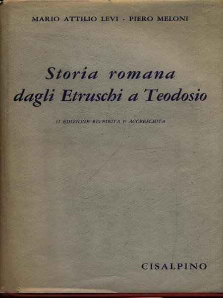 Storia romana dagli etruschi a Teodosio