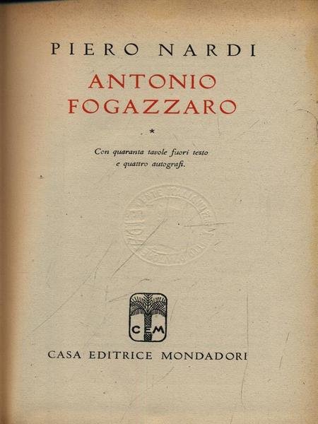 Antonio Fogazzaro | Immagine principale