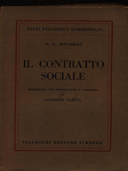 Il contratto sociale