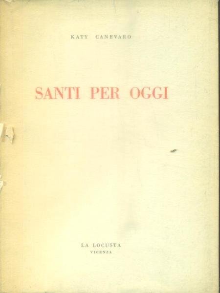 Santi per oggi