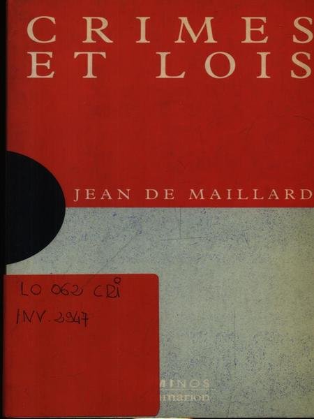 Crimes et lois