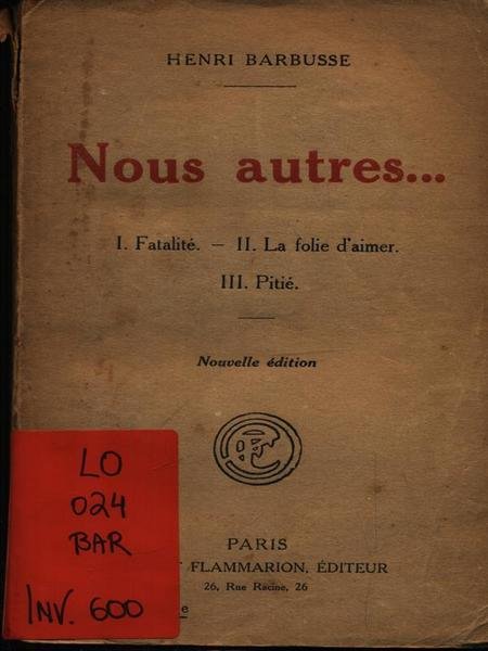 Nous autres...