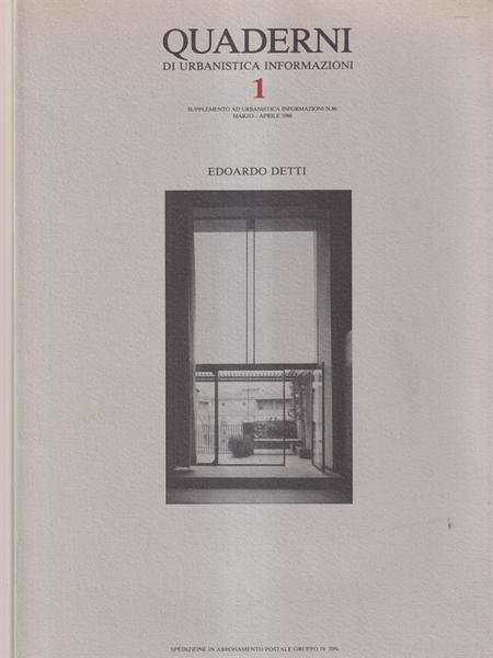 Quaderni di Urbanistica Informazioni 1 - Edoardo Detti