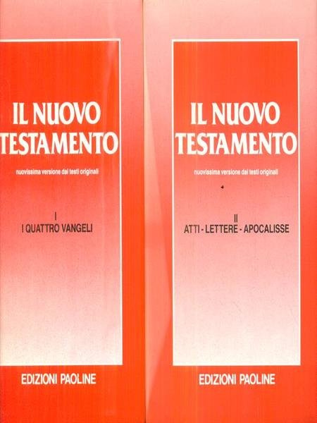 Il Nuovo testamento. 2 volumi