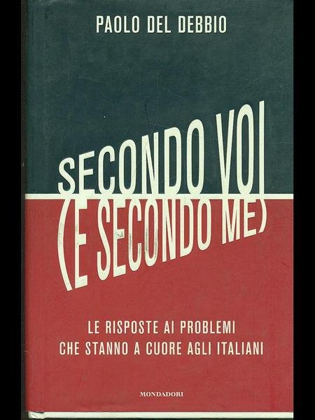 Secondo voi e secondo me